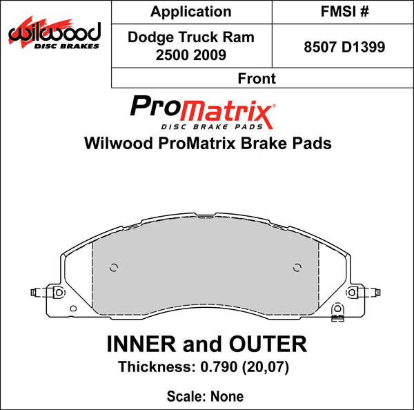 Pad Set, Promatrix, D1399